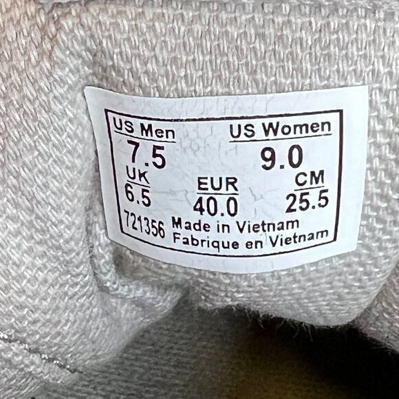 Vans Square Perf SK8-Hi Slim Cutout DX Gray Leather Skate Shoes - Picture 7 of 7